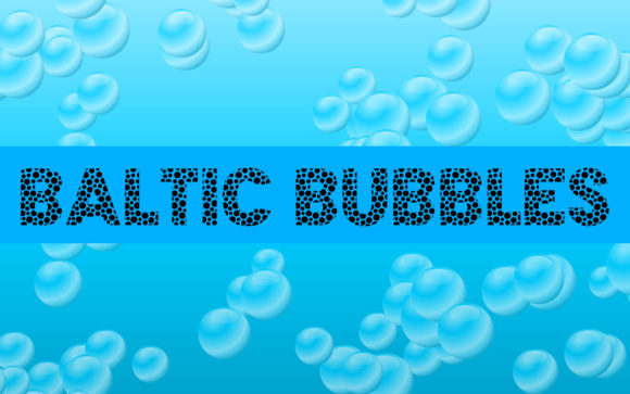 Baltic Bubbles: A Playful Font for Standout Designs