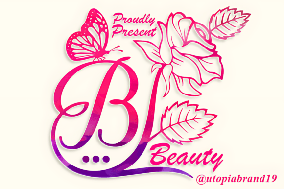 Beauty Flower Monogram: Crafting Elegant Brand Identities