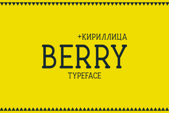 Berry: The Slab Serif for Modern, Minimalist Designs