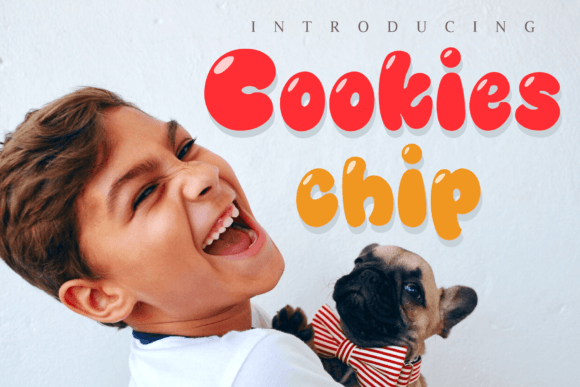 Cookies Chip: A Chubby Handwritten Font for Creative Projects