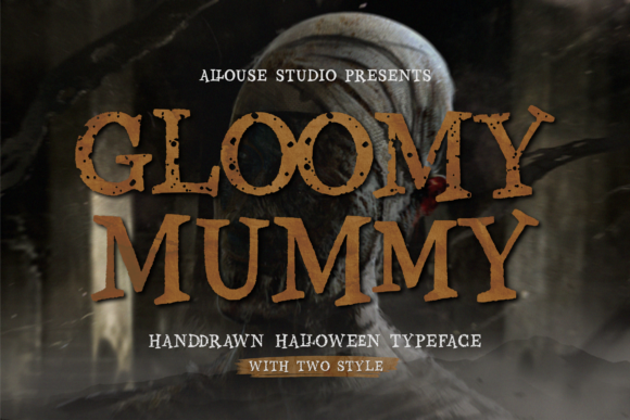 Gloomy Mummy: Unwrapping This Spooky Halloween Font