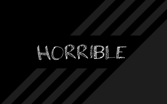 Horrible: The Charming Handwritten Font for Authentic Designs