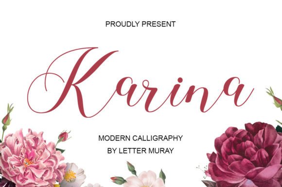 Karina: A Handwritten Font for Authentic Design