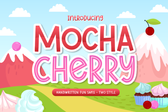 Mocha Cherry: The Playful Display Font for Whimsical Design