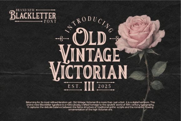 Old Vintage Victorian III: Designing with Authentic 19th-Century Charm