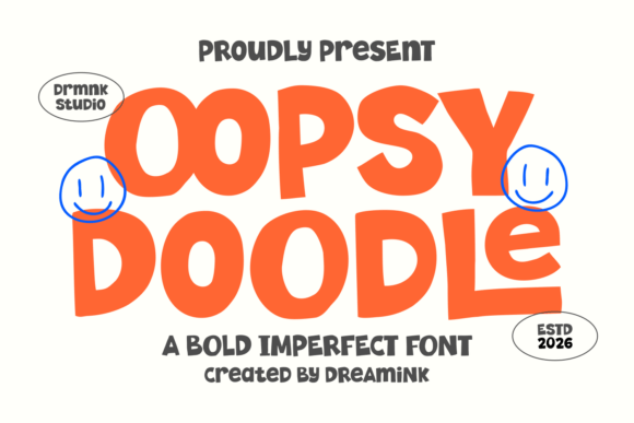 Oopsy Doodle: The Handmade Font with Big Personality