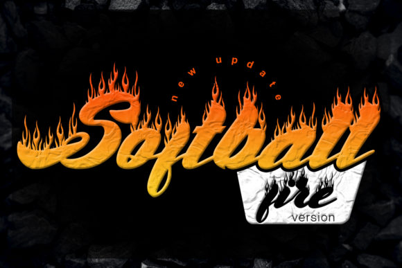 Softball Fire: The Bold Display Font That Commands Attention