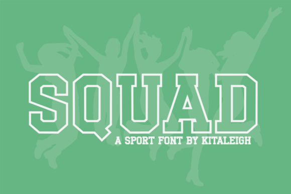 Unleash Team Spirit with the Squad Typeface