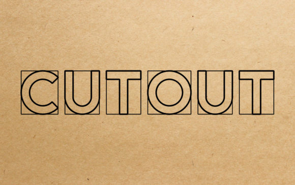 Why Cut Out is More Than Just a Trendy Display Font