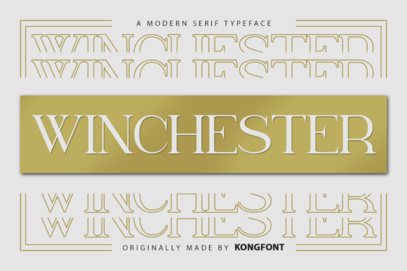 Winchester: A Distinct Serif for Confident Projects